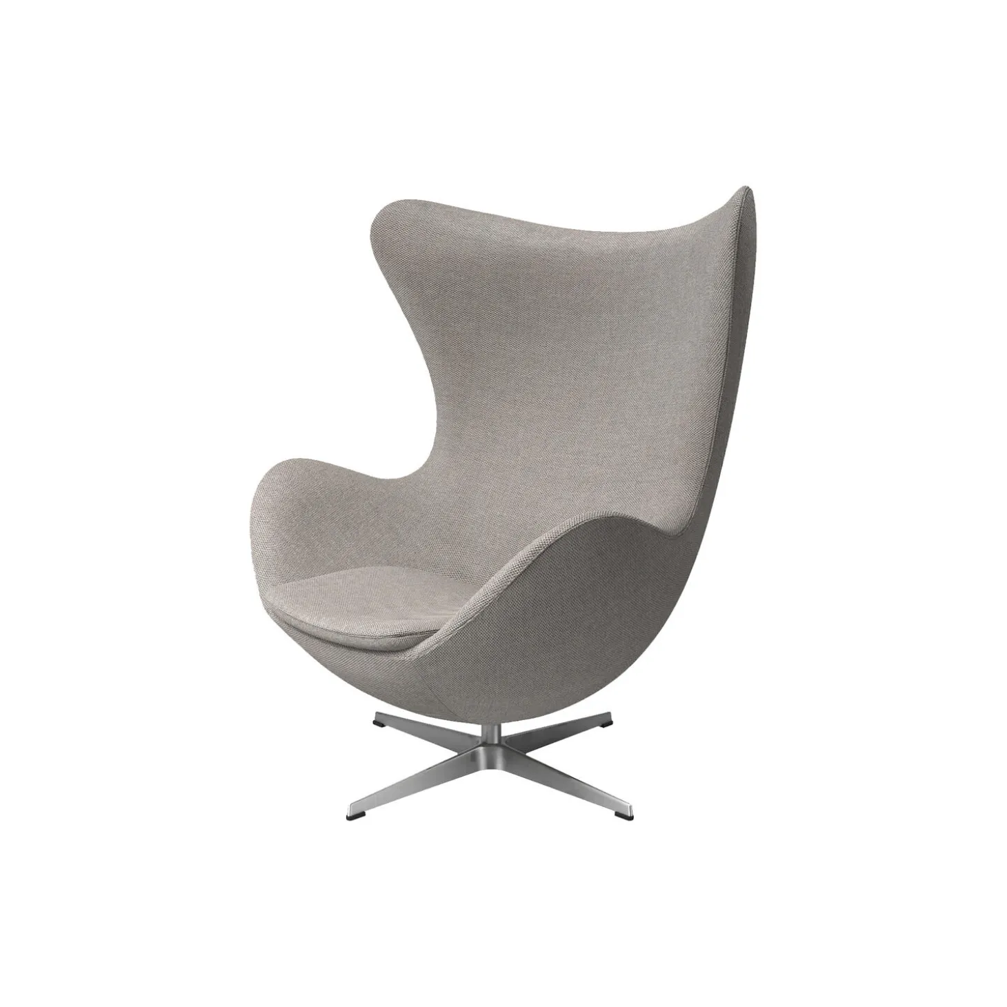 Ægget™ 3316 loungestol, Re-wool 128 grey white/natural