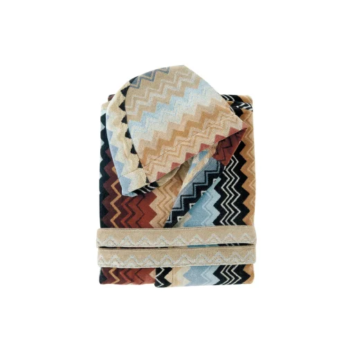 Giacomo badekåbe, 160 black multi color
