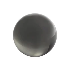 Glaskugle, stålgrå