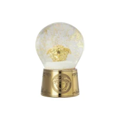 Golden Medusa Snow Globe