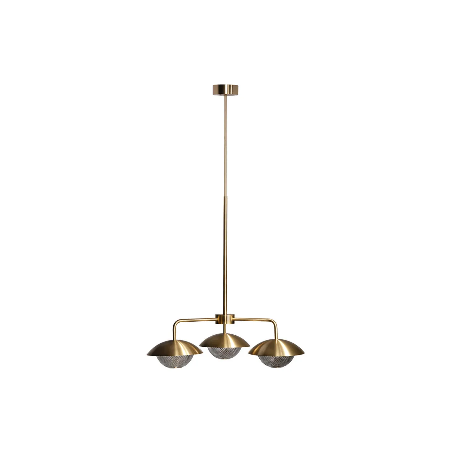 Grace 3 Chandelier, brass