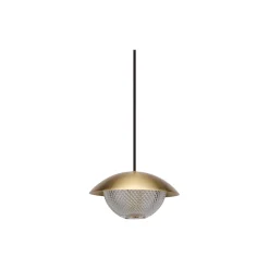 Grace Pendant, brass