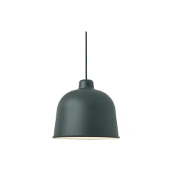 Grain Pendant Lamp, dark green