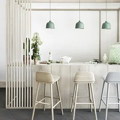 Grain Pendant Lamp, dusty green