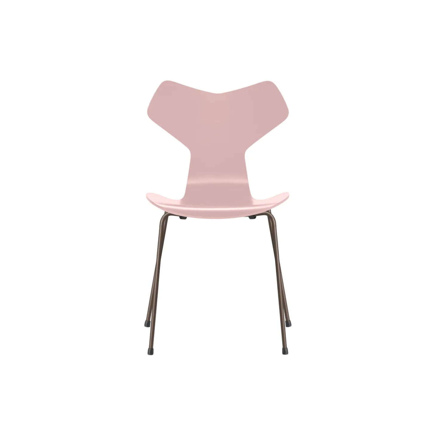 Grand Prix™ 3130 fuldlakeret stol, pale rose/brown bronze