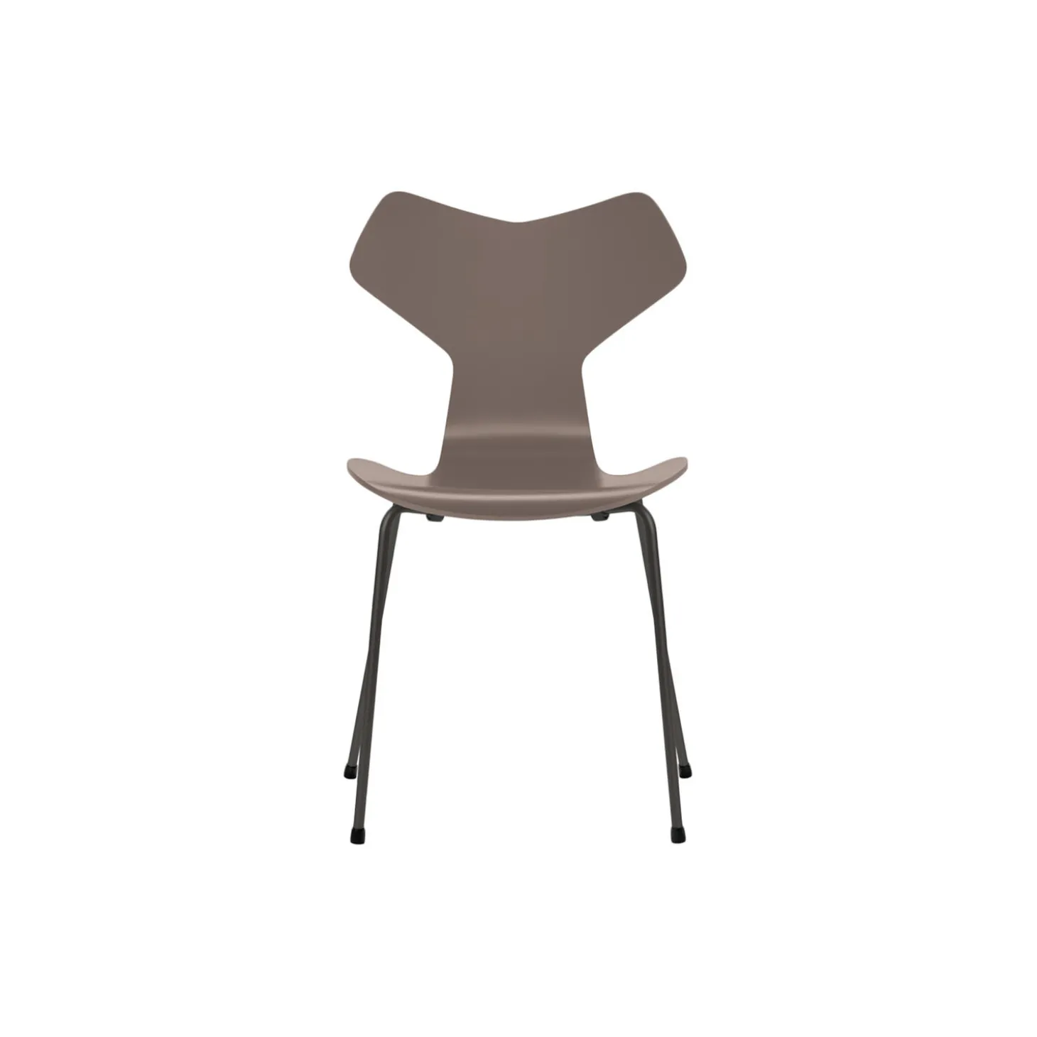 Grand Prix™ 3130 fuldlakeret stol, deep clay/warm graphite