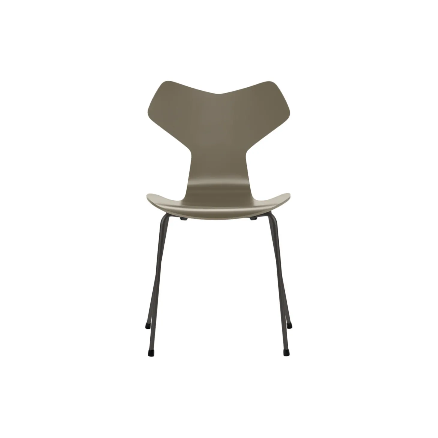 Grand Prix™ 3130 fuldlakeret stol, olive green/warm graphite