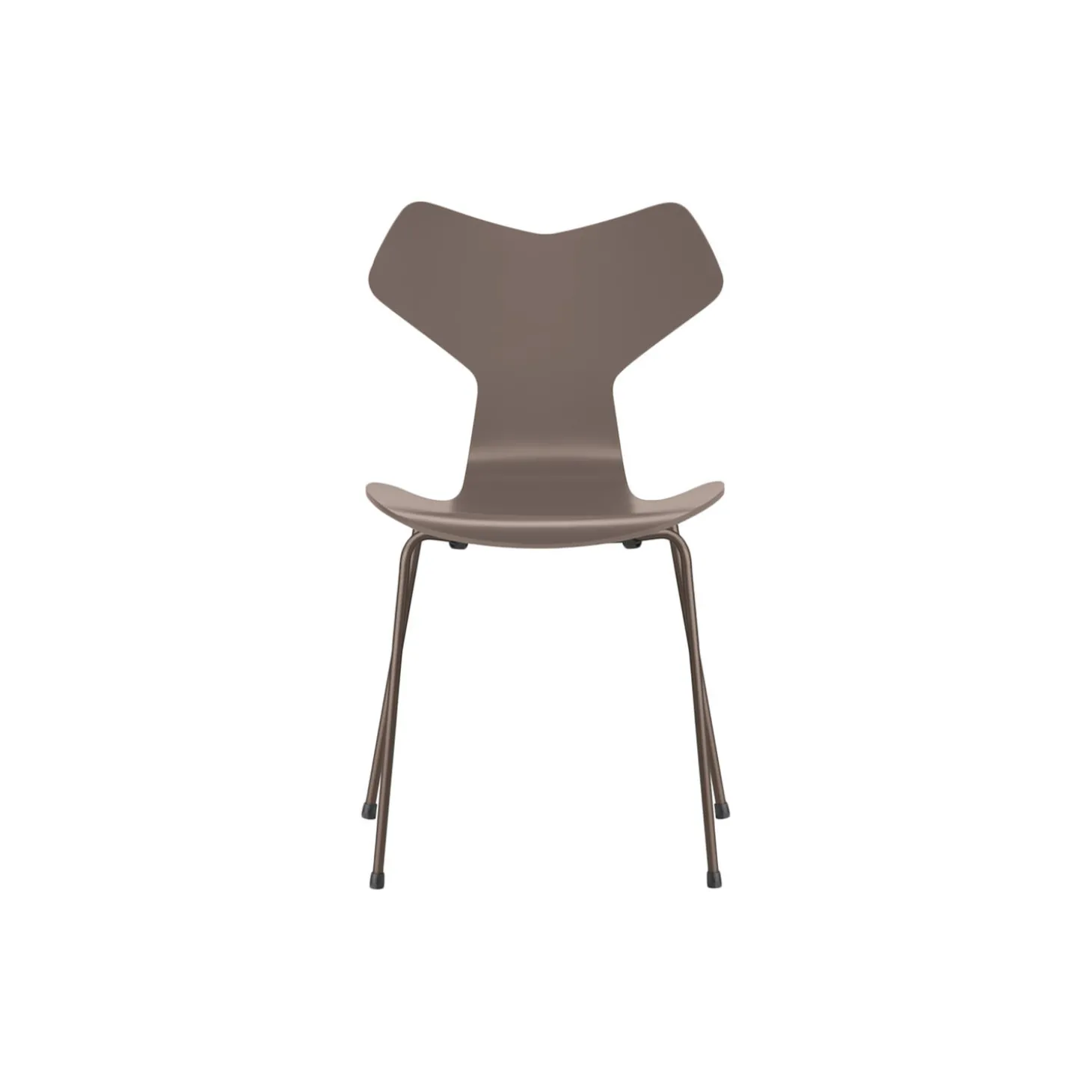 Grand Prix™ 3130 fuldlakeret stol, deep clay/brown bronze