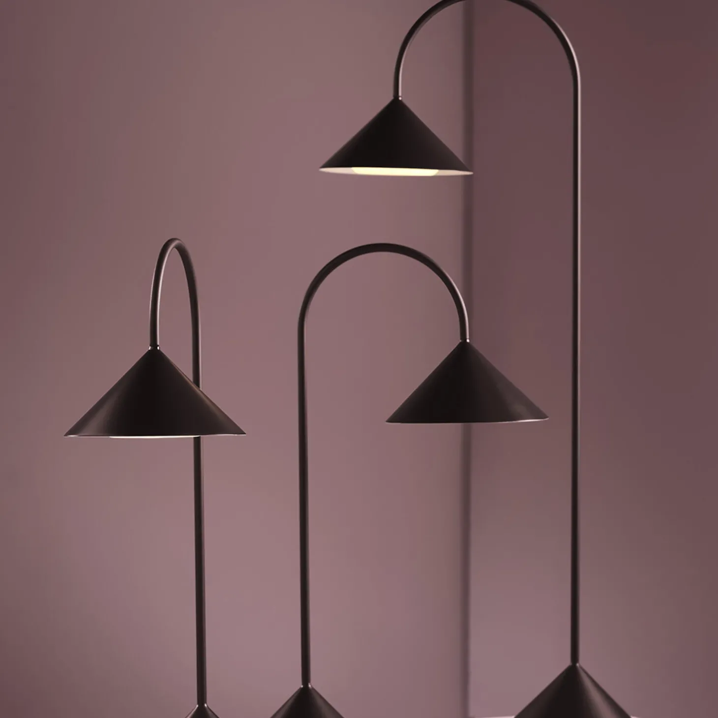 Grasp Portable, matt beetroot