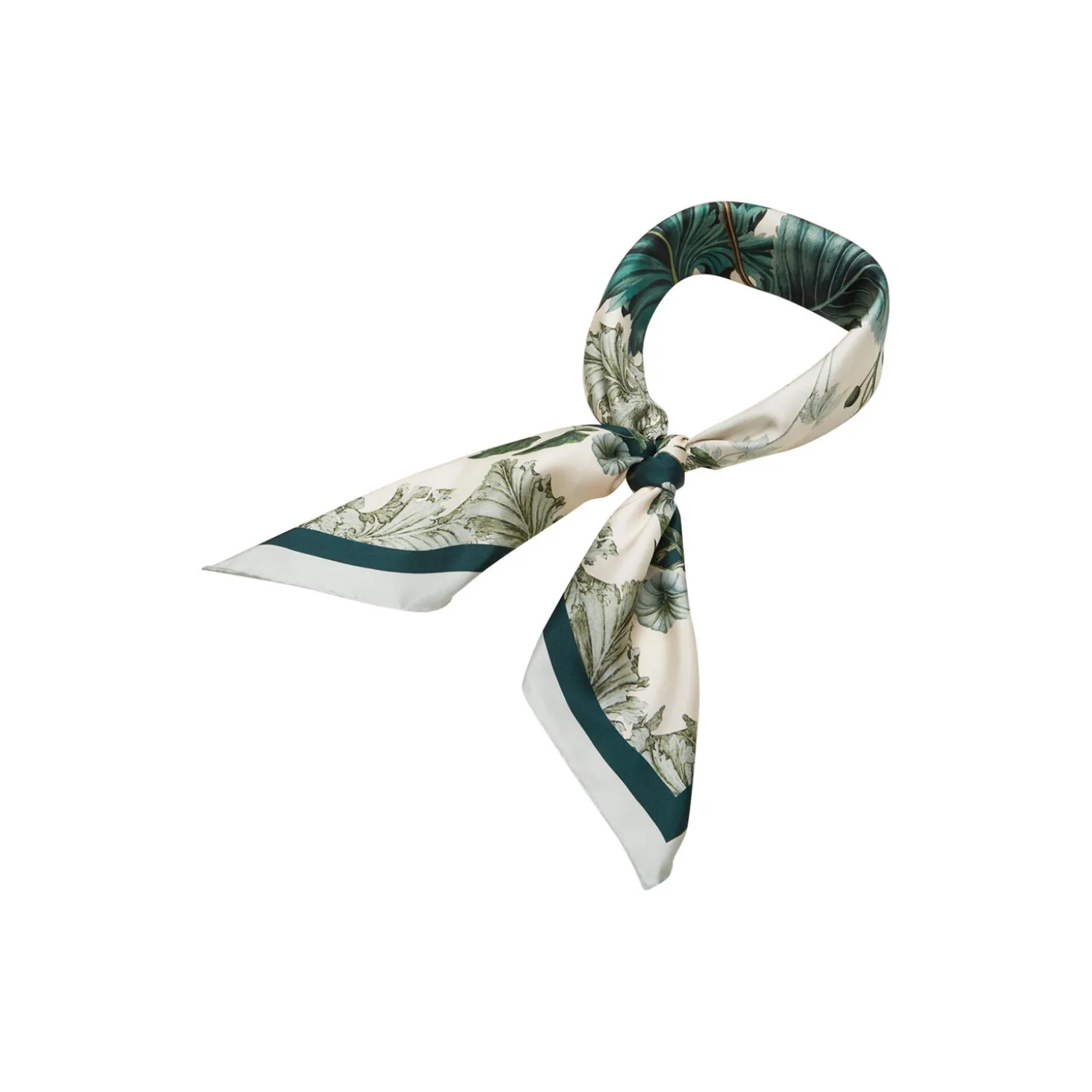 Green Flora Danica Garden silketørklæde