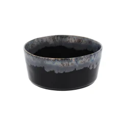 Gres skål, sort
