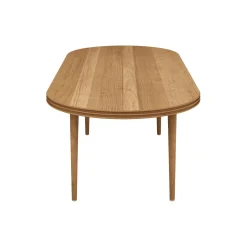 GROOVE COFFEE TABLE OVAL, oiled oak