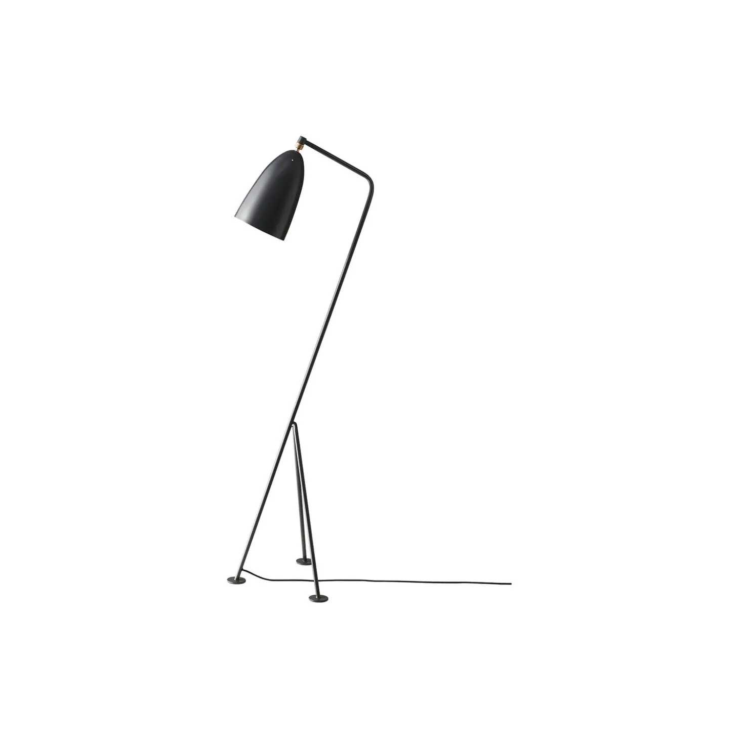 Gräshoppa Floor Lamp, anthracite grey semi matt