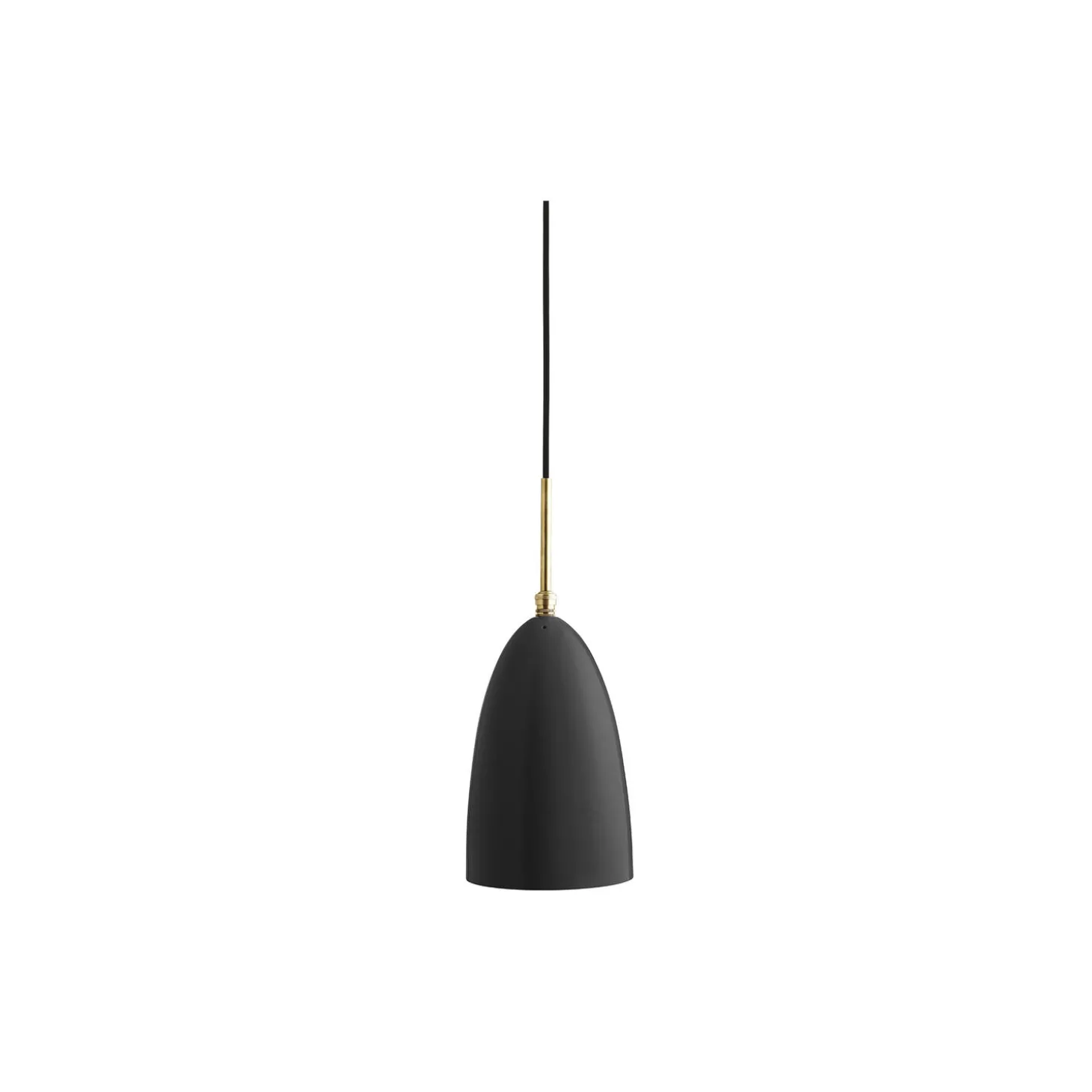Gräshoppa Pendant, black semi matt