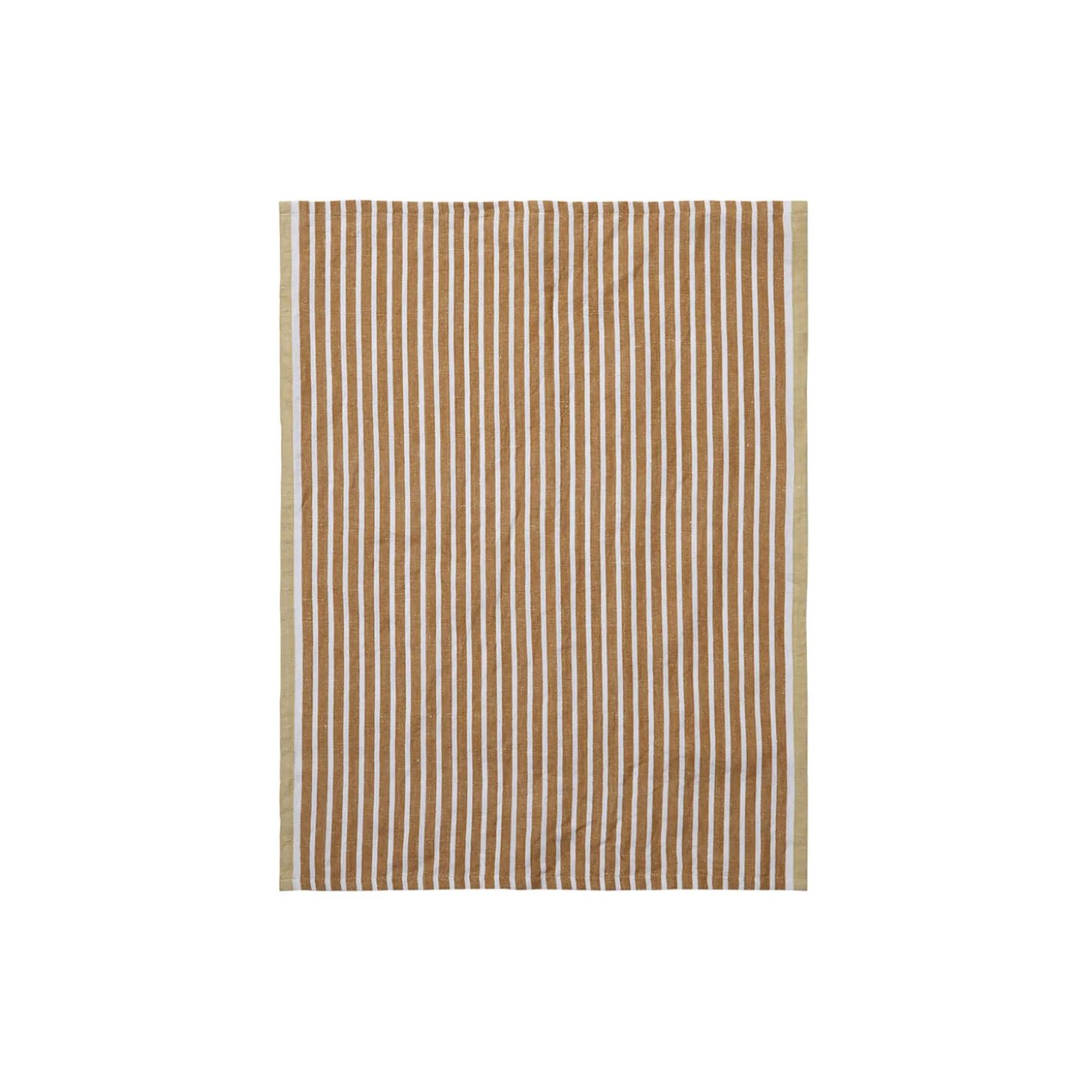 Hale Tea Towel, golden brown/silver fern