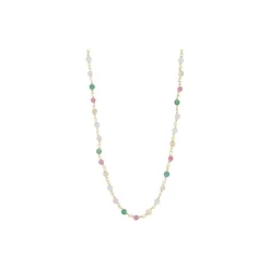Halskæde med ædelsten, multi