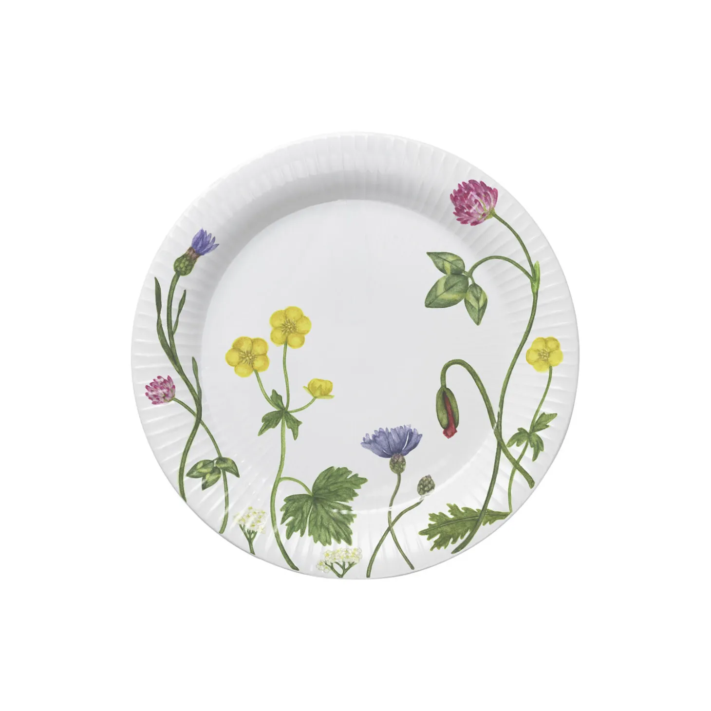 Hammershøi Summer tallerken Ø 22 cm, wild flowers