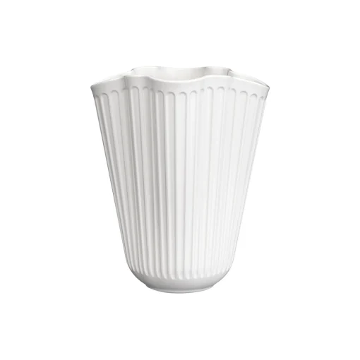 Hammershøi Unfold Vase, hvid
