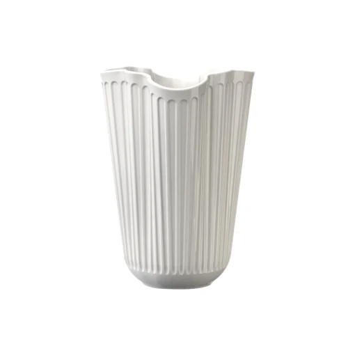 Hammershøi Unfold Vase, hvid
