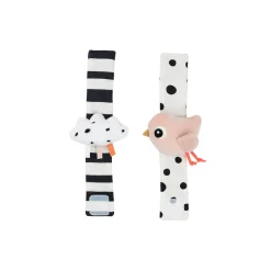 Happy Clouds håndledsranglesæt 2 stk., powder