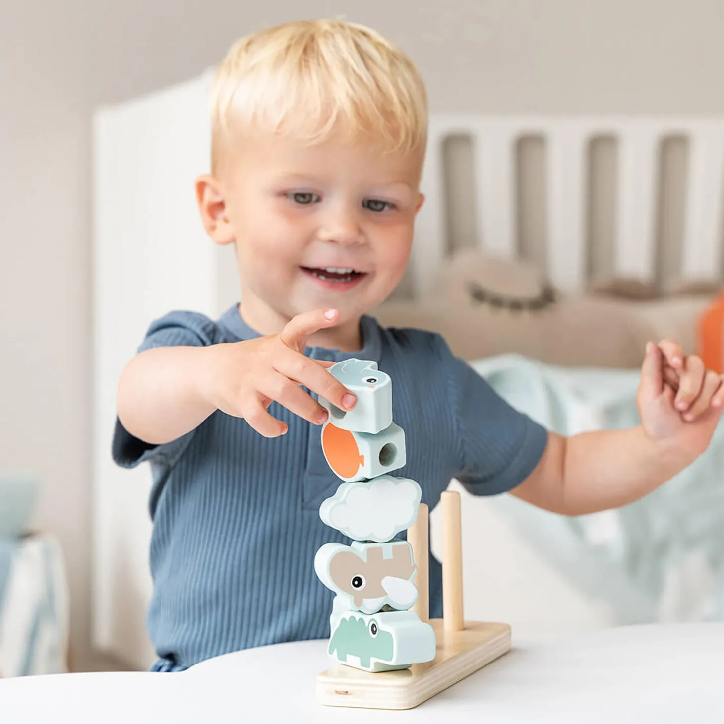Happy Clouds stablelegetøj, colour mix