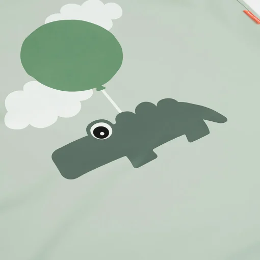 Happy Clouds vandtæt børneforklæde, green