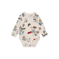 Hcbuster Badges Long Sleeved, wheat melange