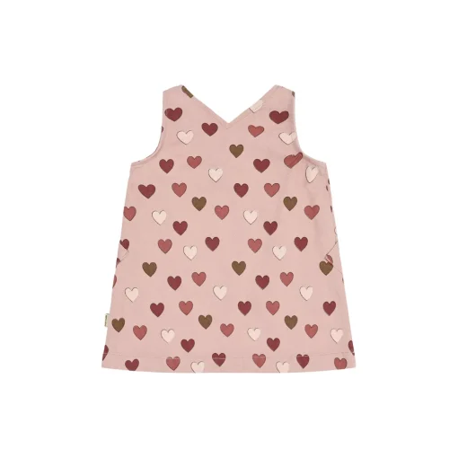 HCKaroline Old Hearts Everyday Dress, adobe rose