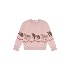 HCPani Horse Pullover, adobe rose