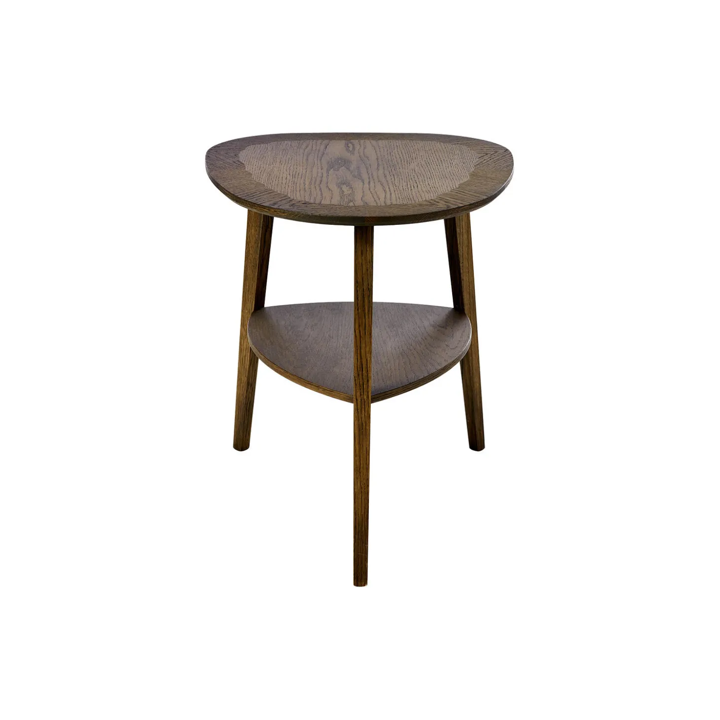 Heart Table, olieret røgbejdset eg