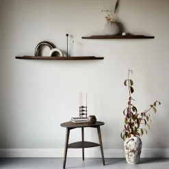 Heart Table, olieret røgbejdset eg