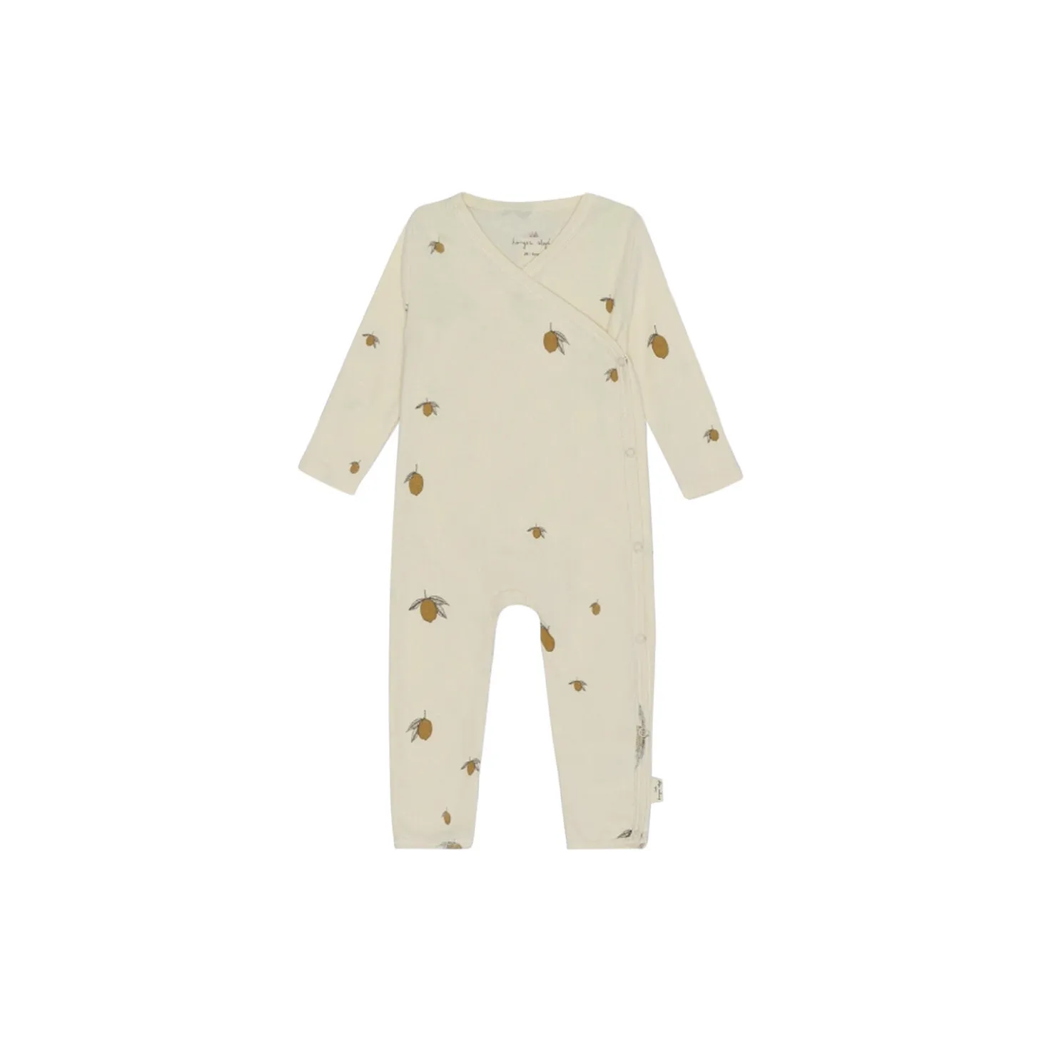 Heldragt til nyfødt, lemon