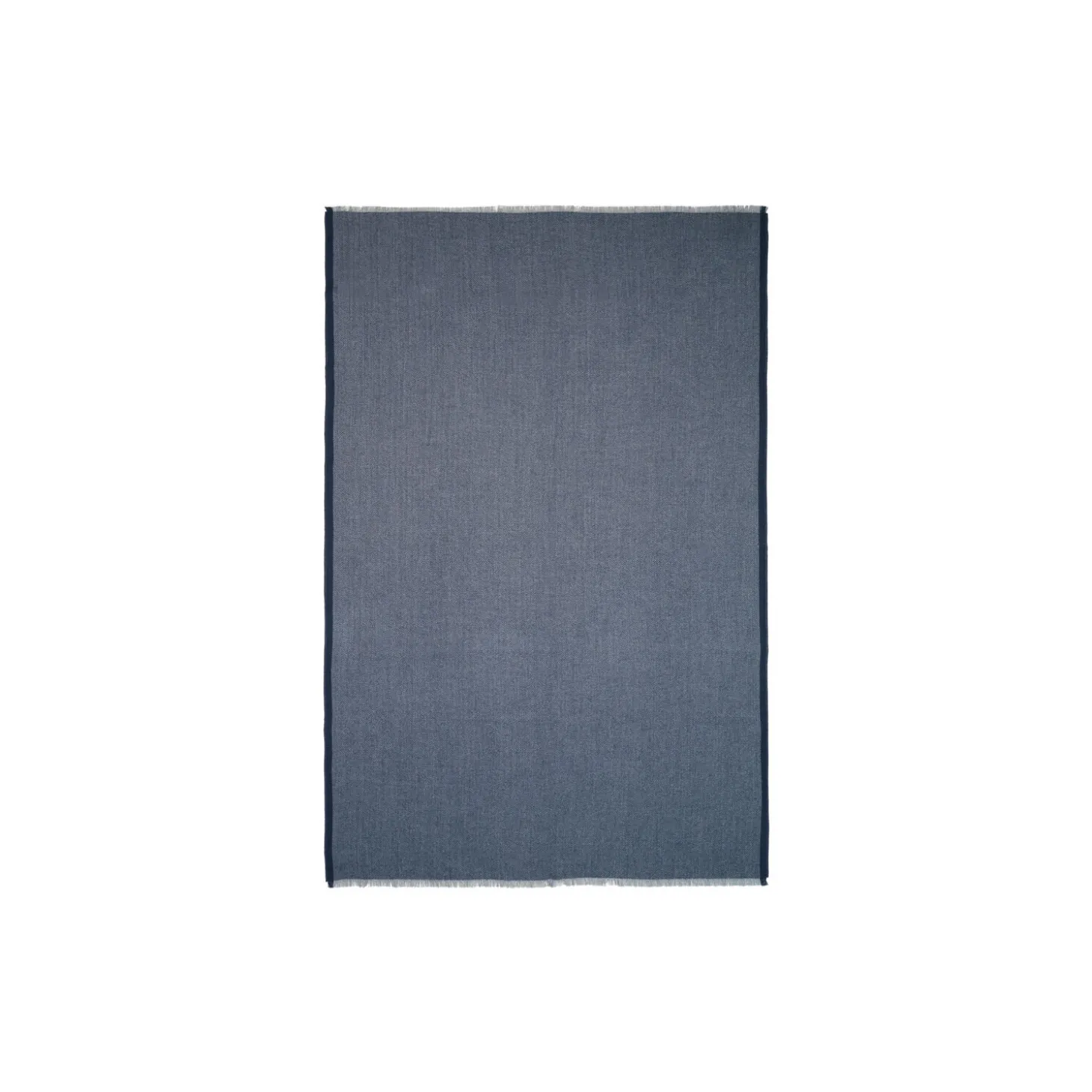 Herringbone plaid, dark blue/grey