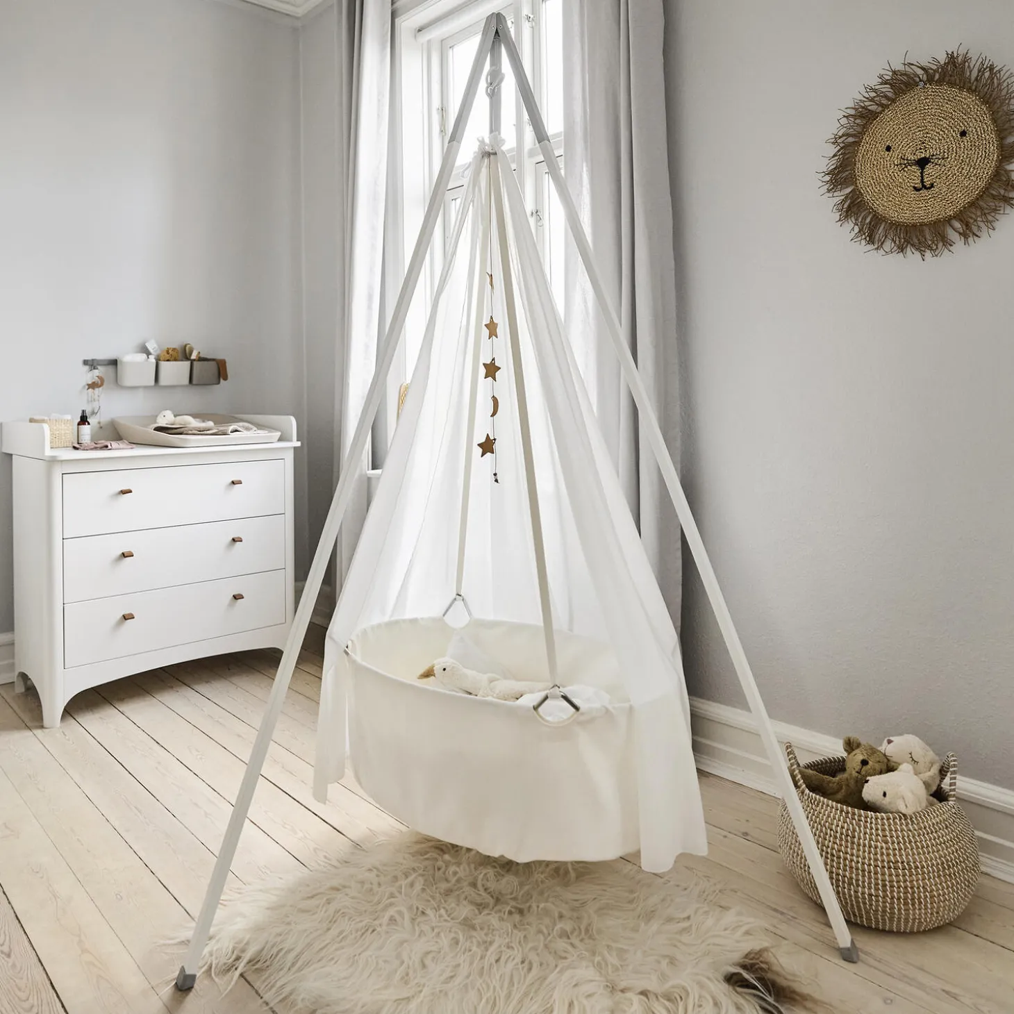 Himmel til Leander Classic™ vugge, white