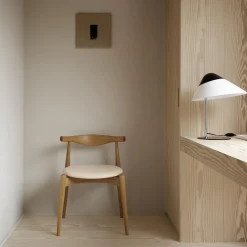 HJW01 Opala bordlampe mini, sort