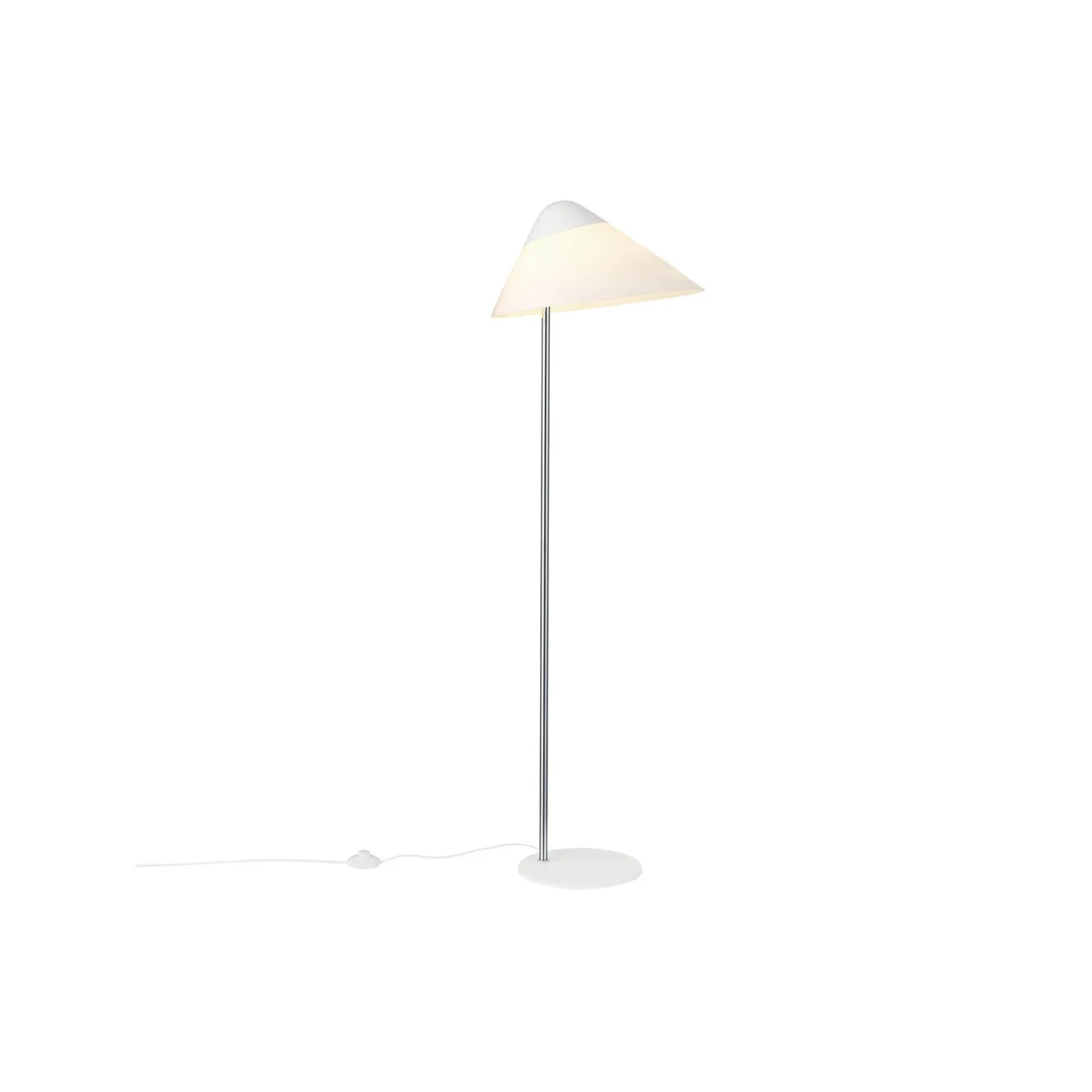 HJW03 Opala gulvlampe, hvid