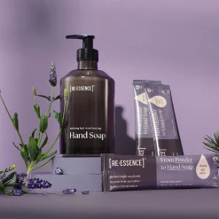 Håndsæbe startersæt, lavendel/fyrrenål