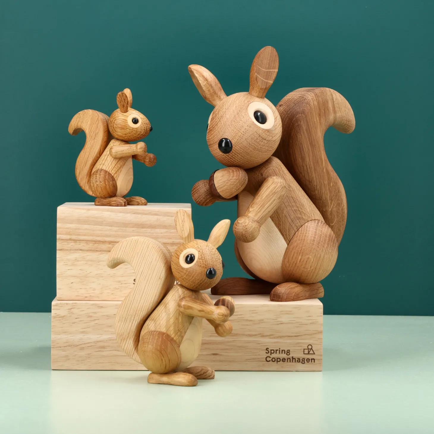 Honey Squirrel træfigur