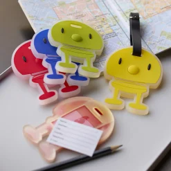 Hoptimist Bag tag, yellow
