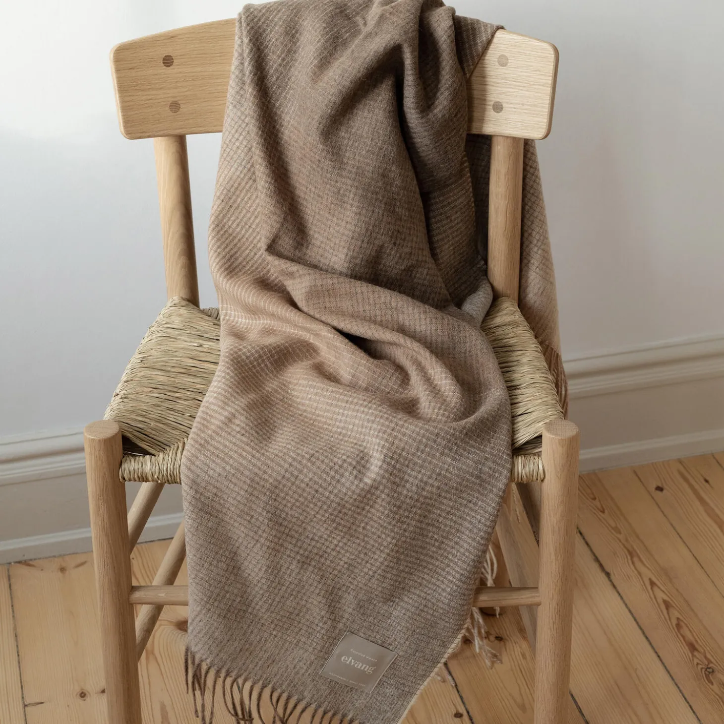 Horizon plaid, camel