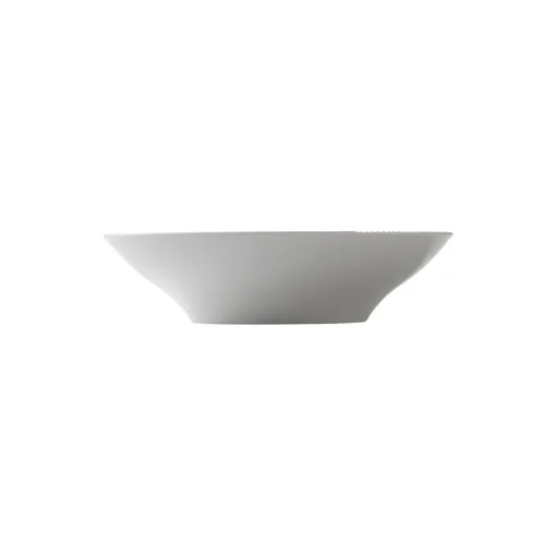 Hvid Elements dyb tallerken Ø 25 cm