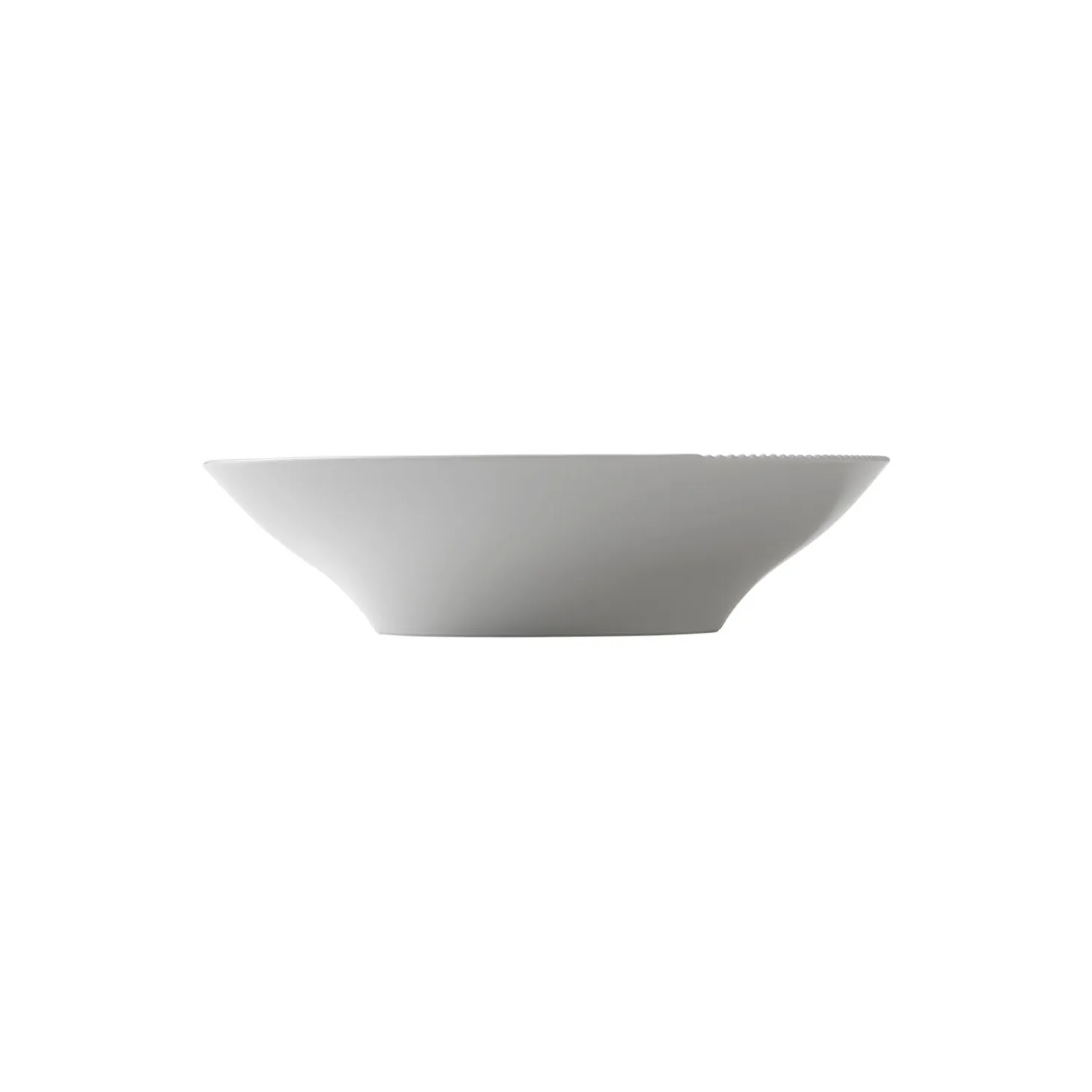 Hvid Elements dyb tallerken Ø 25 cm