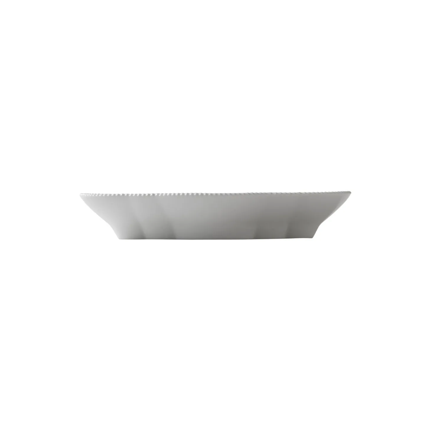 Hvid Elements fad 23 cm
