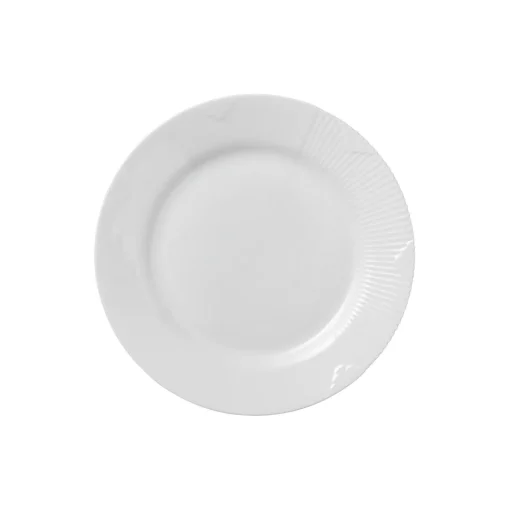 Hvid Elements tallerken Ø 22 cm