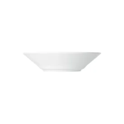 Hvid Halvblonde dyb tallerken Ø 24 cm