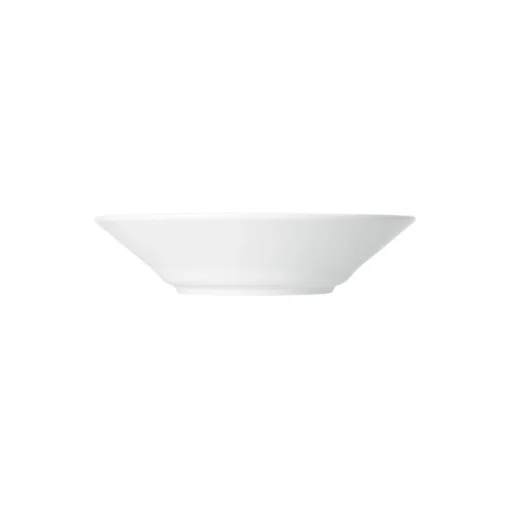 Hvid Halvblonde dyb tallerken Ø 24 cm