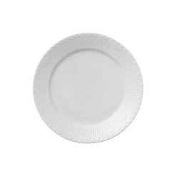 Hvid Halvblonde tallerken Ø 27 cm