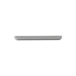 Hvid Riflet fad 36 cm