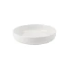 Hvid Riflet ovnfast fad Ø 18,5 cm