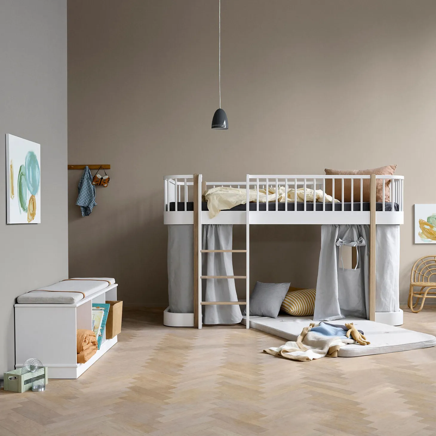 Hynde til Wood reol 3x1